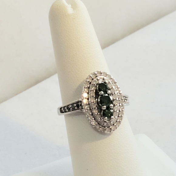 Sterling Silver Diamond Ring 1ctw ⬇️PRICE DRIP⬇️ - Picture 2 of 16